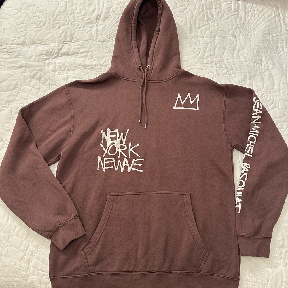 Jean Michel Basquiat Art Hoodie from Urban Outfitters